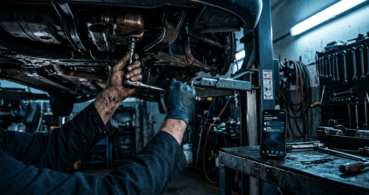 Auto Repair Shops Are Losing Their Highest-Value Jobs to Voicemail. Here's the Fix.